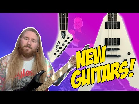 Don't miss this update! New James Hetfield Signature ESP Guitar NAMM 2023