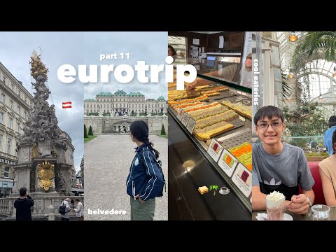 eurotrip em família (pt.11) | mirante 🏰🌳 e mais explorações🇦🇹🏙️☁️ #travel #austria #vienna