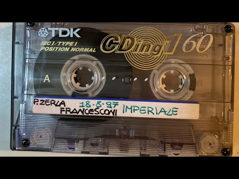 CLUB IMPERIALE  18 / 8 / 1997  PAOLO ZERLA  vox ROBERTO FRANCESCONI  Inedita  By  TECHNO D