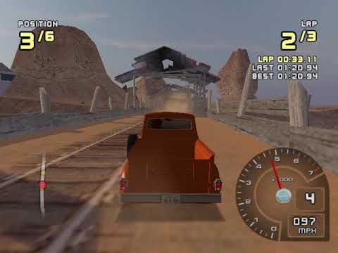 Ford Racing 2 Hard Walkthrough Part 20 - Ford Challenge: Off Road - '56 Ford F-100