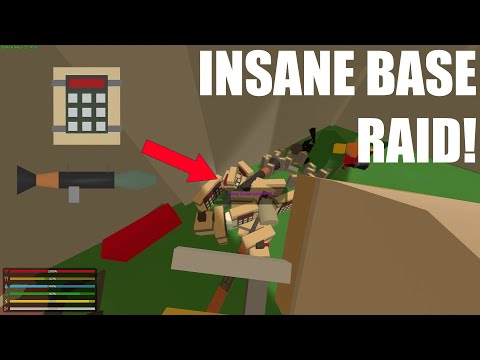 Unturned Insane Base Raid! Massive Profit Crazy Loot | Unturned 3.0 Base Raid