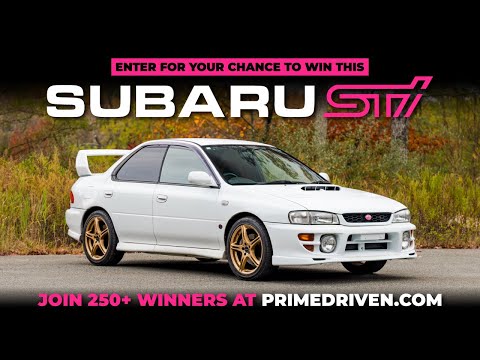 Win: the MOST Iconic Subaru Ever — JDM STI Version 6 - Rally Legend. WRC car for the street!