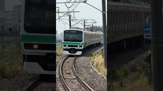 【天王台駅】入線がかっこいい駅シリーズ！（ #鉄道 #shorts ）