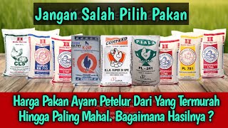 Download lagu Harga Dan Kualitasnya‼️ Pakan Ayam Petelur Yang Termurah Hingga Paling Mahal ! mp3