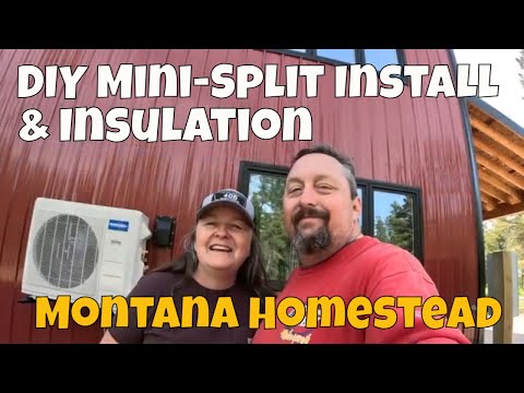 Transforming our Montana Homestead with a DIY Mini-Split & Insulation