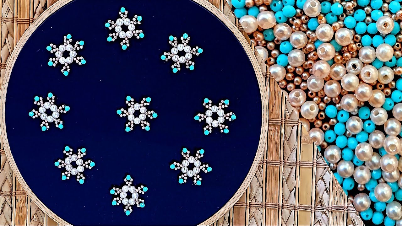 If you work these delicate and beautiful flowers on your clothes, your clothes will be special#DIY