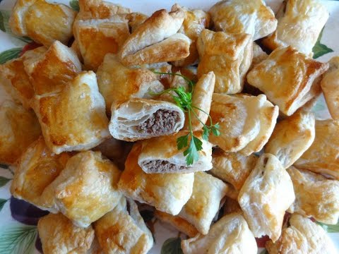 Portuguese PETISCOS Pasteis de Carne, Chouriço in a Blanket, Ovos rechiados, Alheira.