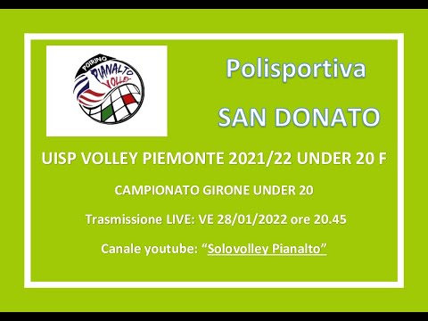 UNDER 20F - POLISPORTIVA SAN DONATO  - Campionato UISP Volley Piemonte