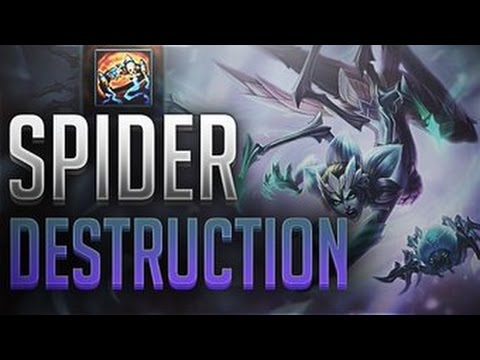 FULL AP ELISE ONE-SHOT HARD CARRY | SPIDER DESTRUCTION!! | League of Legends Adventures