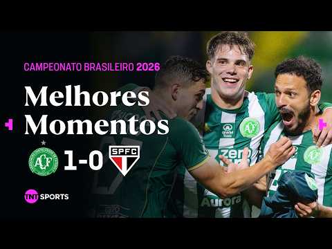 CHAPE CONSEGUE 2ª VITÓRIA E TRICOLOR CHEGA A 10 SEM VENCER NA COMPETIÇÃO | CHAPECOENSE 1X0 SÃO PAULO