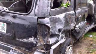 preview picture of video 'CHEVROLET BLAZER ON ITS TOP'