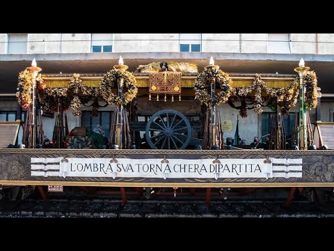 PASSAGGIO DEL TRENO DEL MILITE IGNOTO 2022 A CASTELNUOVO D G