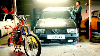 Vintage Honda XL350R Restoration Begins &amp; Finally Revealing the Rare Alfa 75!