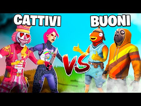 LA NUOVA MODALITÀ BUONI VS CATTIVI SU FORTNITE!