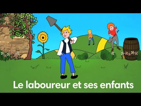 Le Laboureur et ses Enfants - Fable de La Fontaine - Par Sidney Oliver