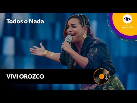 Vivi Orozco canta ‘El Loco y la Luna’ en la etapa Todos o Nada | La Descarga