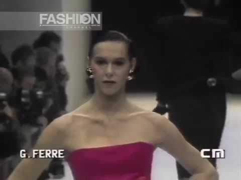 "Gianfranco Ferré" Spring Summer 1987 Milan Pret a Porter Woman by Canale Moda