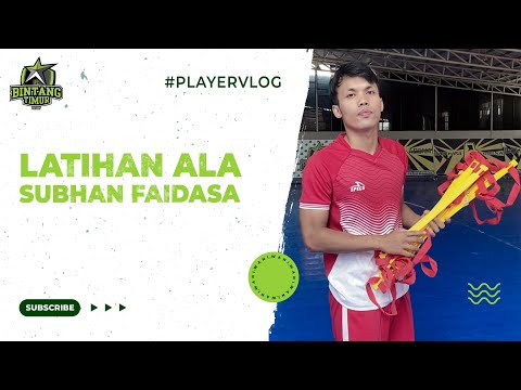 #VlogPlayer Subhan Faidasa - Latihan Pivot | Futsal Bintang Timur | Bintang Timur Surabaya