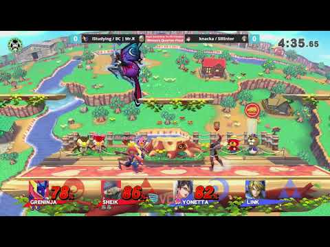 VCA - Mr.R / iStudying Vs. knacka / Sillintor - Winners Quarters - Smash 4 Doubles