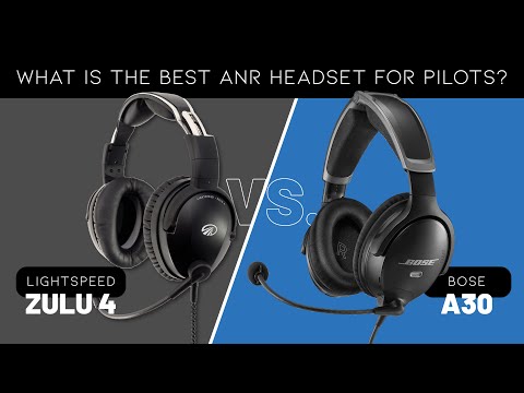 Bose A30 vs Lightspeed Zulu 4 | Best ANR Headset for Pilots?