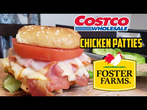 Cheesy Chicken Pattie Sandwich | Costco Kirkland...