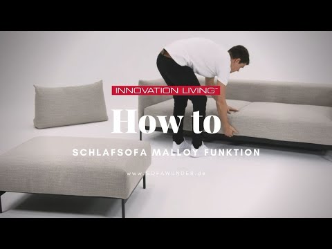 HOW TO: Design Schlafsofa Malloy von Innovation [Funktionen Tutorial] - sofawunder.de
