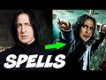 All 7 Spells Severus Snape CREATED Harry Potter Explained