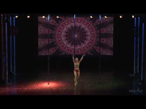 POLE ART ITALY 2023 - MASTERS ELITE 50+ 3RD PLACE CECILIA FRANCHINI ITALY