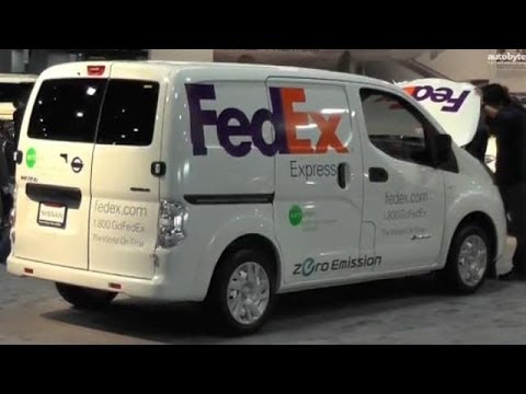 Nissan e-NV200 Electric Van Debut Video — All Electric Zero Emissions Cargo Van