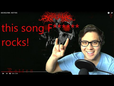 Metalhead reacts to Necrolynn " Rotten"