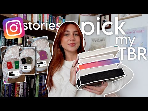 instagram stories pick my february tbr!