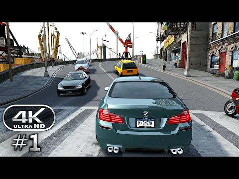 Grand Theft Auto 4 Gameplay Walkthrough Part 1 - GTA 4 PC 4K 60FPS (No Commentary)