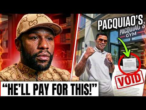 Floyd RAGES! Pacquiao SEIZES His Gym Over $100M NETFLIX Debt!