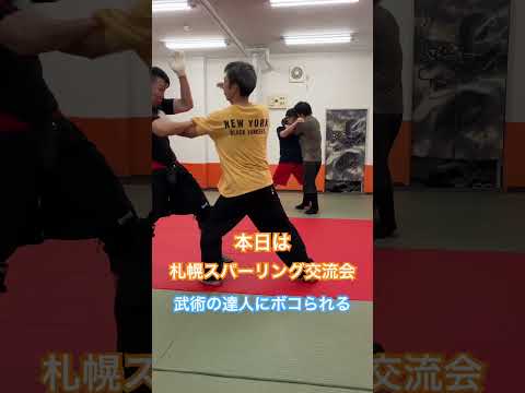 札幌スパーリング交流会、カンフーファイト！