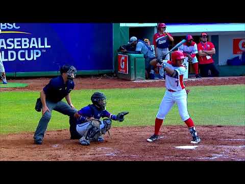 Highlights: Chinese Taipei v Dominican Rep. U-15 Baseball World Cup 2018