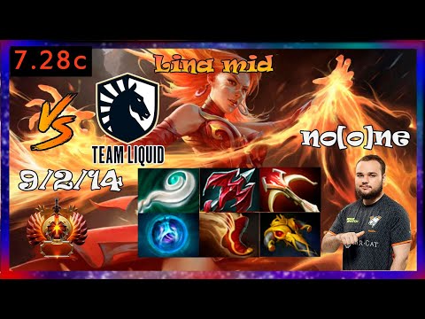 noone lina mid vs liquid | gambit vs Team liquid | Full Gameplay 7.28c | Dota 2 Pro Replays