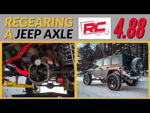 Jeep Wrangler Dana Axle Re-Gear // Rough Country 4.88 Gears