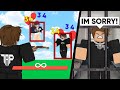 I Pretended to Be A HACKER, Until I Got BANNED.. (Roblox Bedwars)