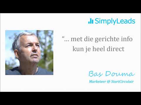 SimplyLeads quote Bas Douma 2