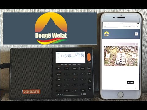 Validate📡 Radyo Denge Welat, 11540kHz, Kishinev-Grigoriopol, 8300km / XHDATA D-808