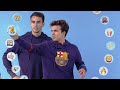 ? BARÇA EMOJIS with ERIC GARCIA & RIQUI PUIG