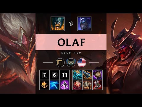Olaf Top vs Shen - NA Challenger Patch 25.14