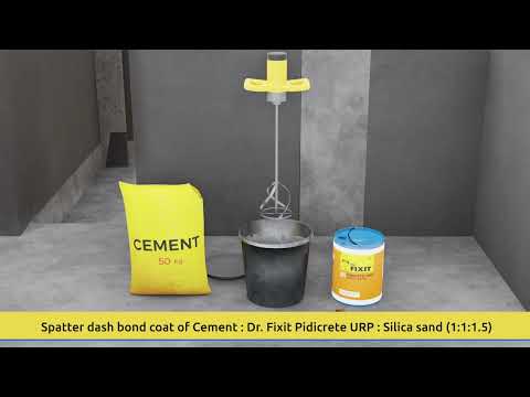 Dr. Fixit Pidifin 2K Cementitious Waterproof Coating