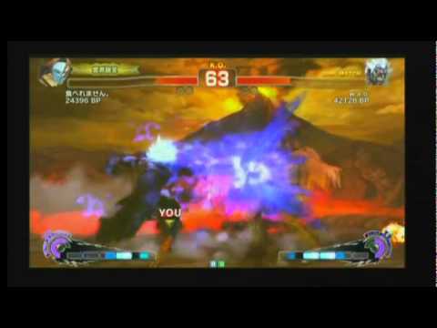SSF4 AE: wao (Oni) vs Makoto, Claw