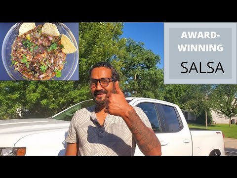 Award winning SALSA/BEST SALSA RECIPE/Fire Roasted Salsa/Mexican Recipe/Quick and Easy Grilled Salsa