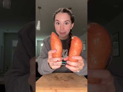 Cooking the viral sweet potato and cheese snack 🍠