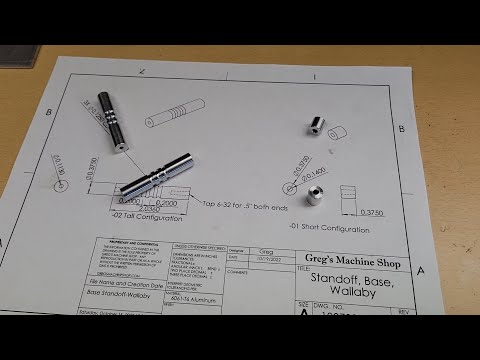 Let's Build a Model Engine - 30cc 4 Stroke - You build one too! Part 1A - First Machined Part!