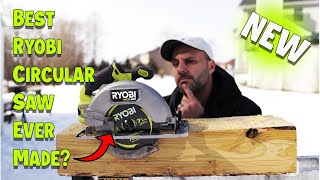 (ALL NEW) Ryobi 18v HP Cordless Circular Saw Put To The Test!