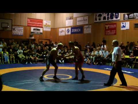 14.09.2019 SC Großostheim vs RWG - 61kg Gr-Röm: Gabor Ferencz vs  Simon Scheibein