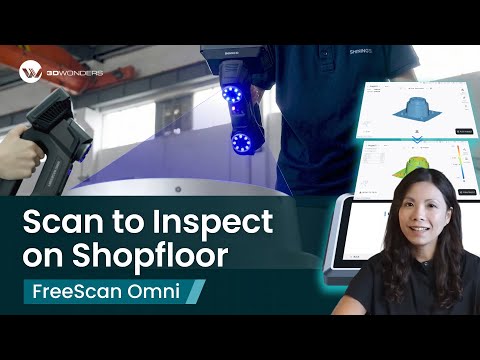 How to Inspect Mold Cavities on Shopfloor with FreeScan Omni